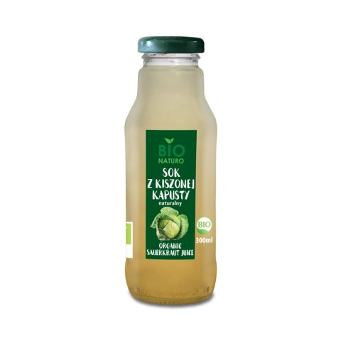 Sok z kiszonej kapusty naturalny BIO 300 ml Sok z kiszonej kapusty naturalny BIO 300 ml