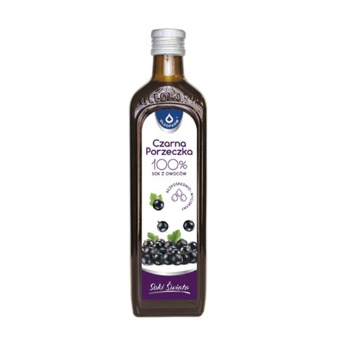 Sok z owoców czarnej porzeczki 490 ml Sok z owoców czarnej porzeczki 490 ml