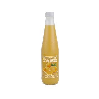 Sok z pomarańczy 100% bez dodatku cukru 330 ml