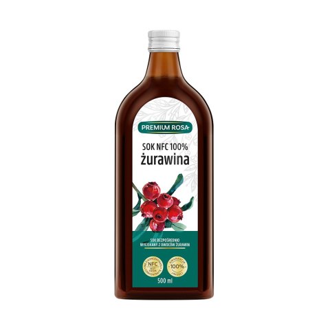 Sok z żurawiny 100% 500 ml Sok z żurawiny 100% 500 ml