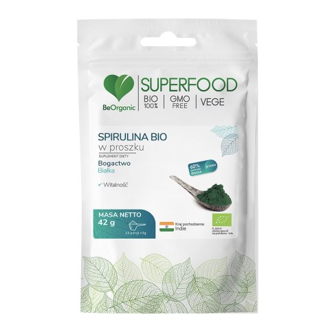 Spirulina w proszku BIO 42 g Spirulina w proszku BIO 42 g