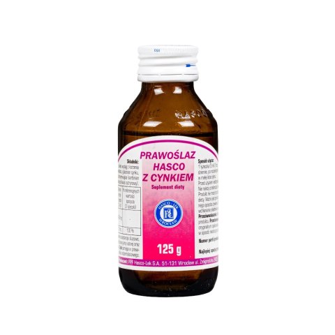 Syrop prawoślaz z cynkiem 125 g Syrop prawoślaz z cynkiem 125 g