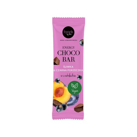 Baton Choco Bar Śliwka & Porzeczka w czekoladzie 35 g Baton Choco Bar Śliwka & Porzeczka w czekoladzie 35 g
