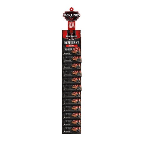 LUZ: Beef Jerky: Wołowina w kawałkach: suszona i wędzona. Original 25 g (Krawat sprzedażowy)