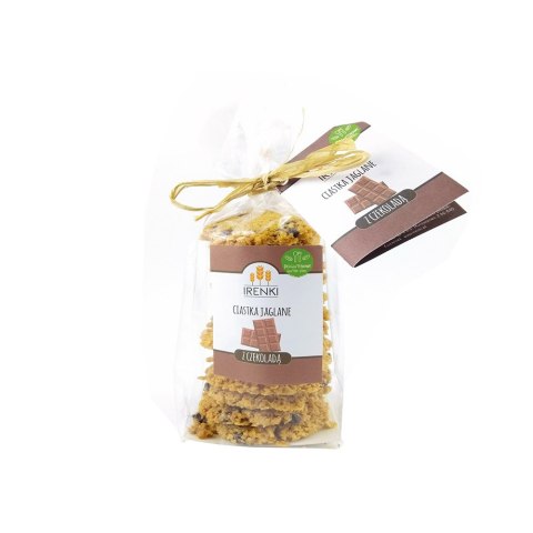Ciastka jaglane z czekoladą bezglutenowe 175 g Ciastka jaglane z czekoladą bezglutenowe 175 g