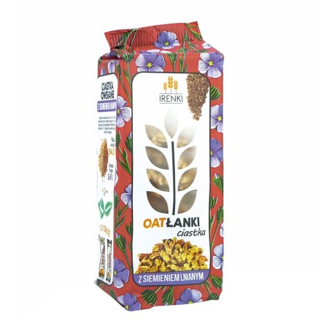 Ciastka owsiane z siemieniem lnianym 150 g Ciastka owsiane z siemieniem lnianym 150 g