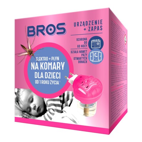 Elektro + płyn na komary dla dzieci Elektro + płyn na komary dla dzieci