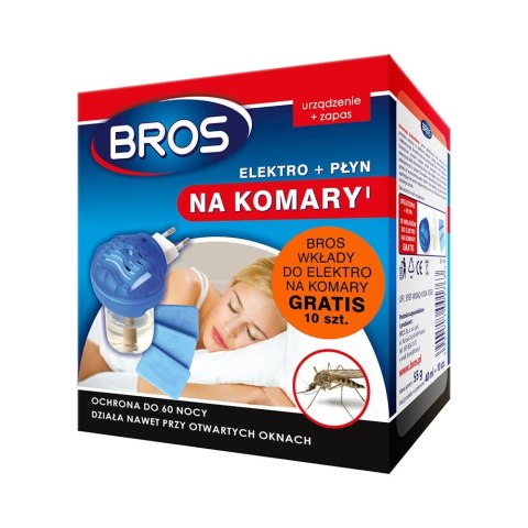 Elektro + płyn na komary do stosowania wewnątrz budynku