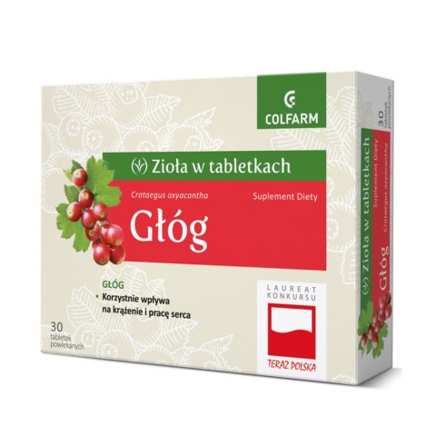 Głóg 30 tabletek Głóg 30 tabletek