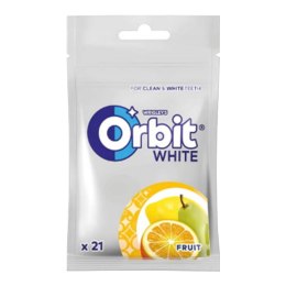 Guma do żucia Orbit White Fruit torebka 21 drażetek