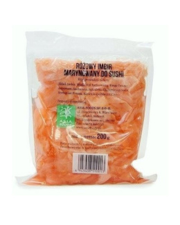 IMBIR MARYNOWANY - RÓŻOWY- 200 g