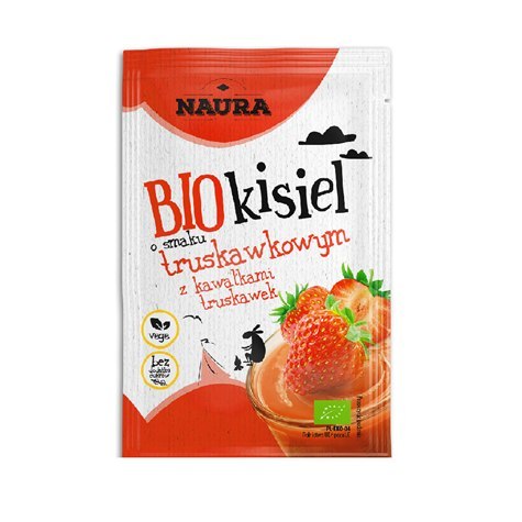 LUZ: Kisiel o smaku truskawkowym BIO 38 g LUZ: Kisiel o smaku truskawkowym BIO 38 g