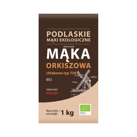 Mąka orkiszowa chlebowa BIO typ 750 1 kg Mąka orkiszowa chlebowa BIO typ 750 1 kg