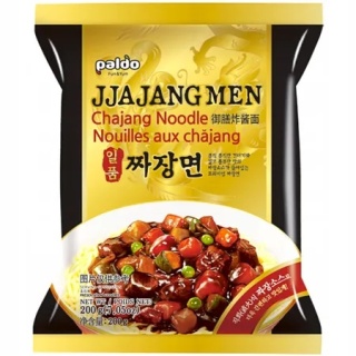 Makaron z sosem z czarnej fasoli Jjang Men PALDO 200g