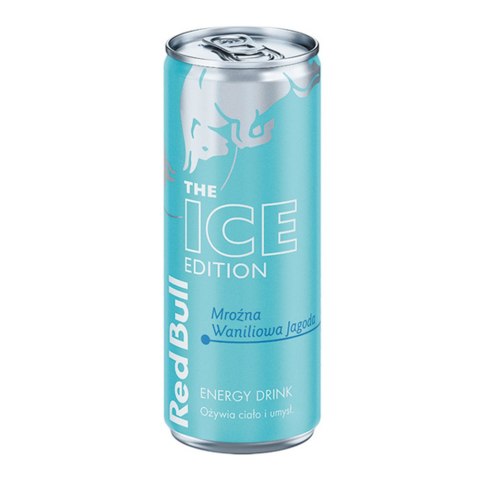 Napój energetyczny Ice Mroźna Waniliowa Jagoda Sugarfree puszka 250 ml