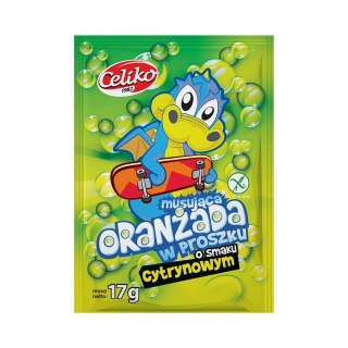 Oranżada w proszku musująca o smaku cytrynowym 17 g
