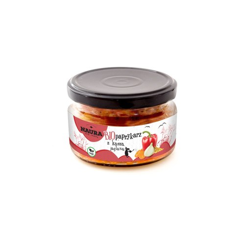 Paprykarz vege z kaszą jaglaną BIO 190 g (Przydat.86-65 dni) Paprykarz vege z kaszą jaglaną BIO 190 g (Przydat.86-65 dni)