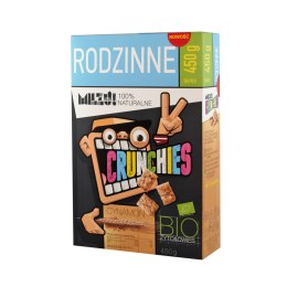 Płatki Crunchies żytnio-owsiane cynamonowe BIO 450 g