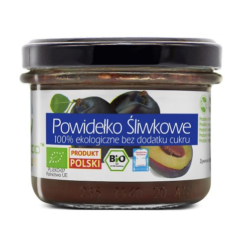 Powidełko Śliwkowe 100% ekologiczne bez dodatku cukru 180 g Powidełko Śliwkowe 100% ekologiczne bez dodatku cukru 180 g