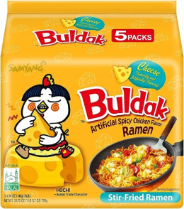 Buldak Samyang serowy ostry kurczak 140 g x5