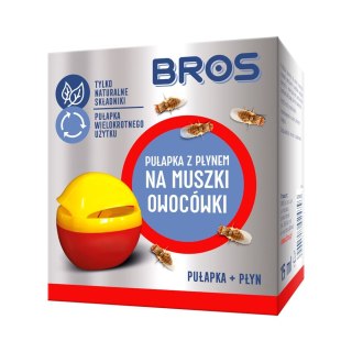 Pułapka z płynem na muszki owocówki 30 ml