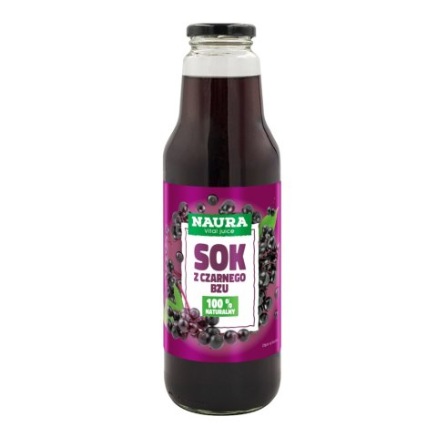 Sok z czarnego bzu 750 ml Sok z czarnego bzu 750 ml