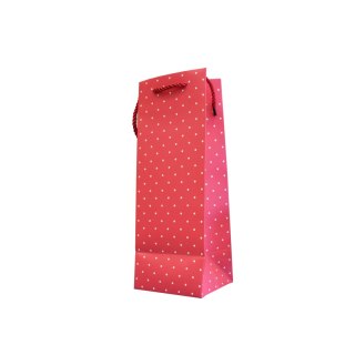 Torebka ozdobna papierowa TT-50 butelka 12,7x33x11,3 cm