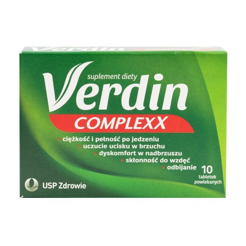 Verdin Complex na układ trawienny 10 tabletek Verdin Complex na układ trawienny 10 tabletek