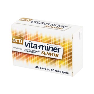 Vita-Miner Senior dla osób po 50 r.ż60 draż(Data Ważn 31.07.2025)