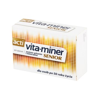Vita-Miner Senior dla osób po 50 roku życia 60 drażetek