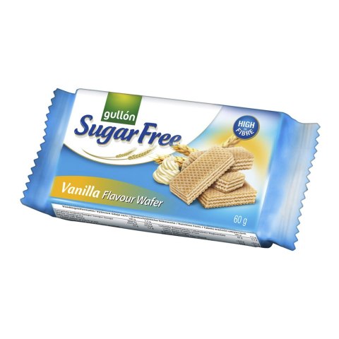 Wafle waniliowe bez dodatku cukru 60 g Wafle waniliowe bez dodatku cukru 60 g