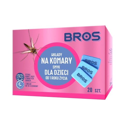 Wkład na komary do elektro dla dzieci Wkład na komary do elektro dla dzieci