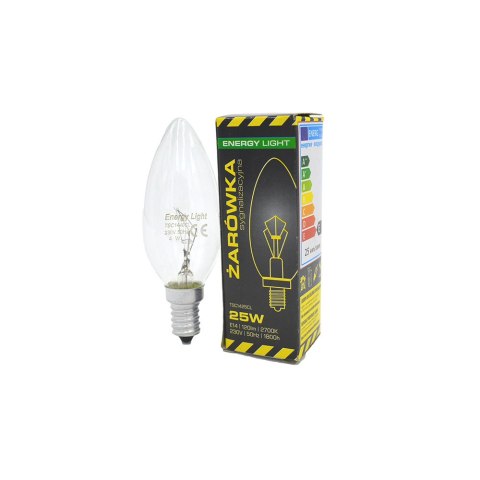Żarówka sygnalizacyjna E14 25W świeczka