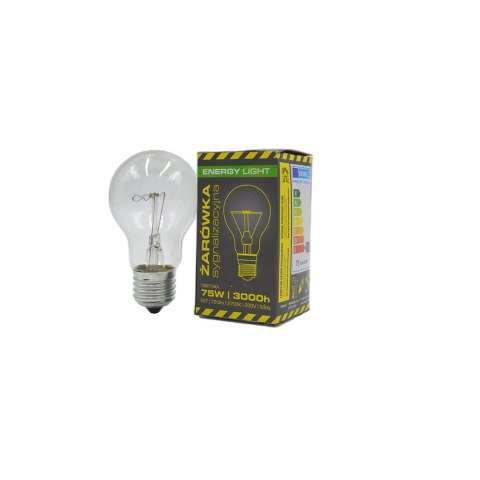 Żarówka sygnalizacyjna E27 75W A55