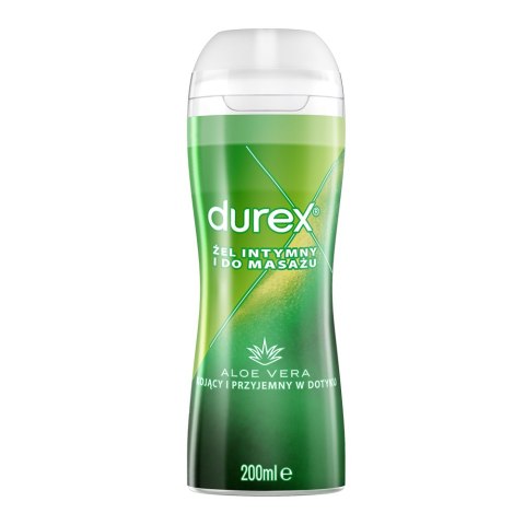 Żel intymny do masażu z kojącym aloesem 2w1 200 ml