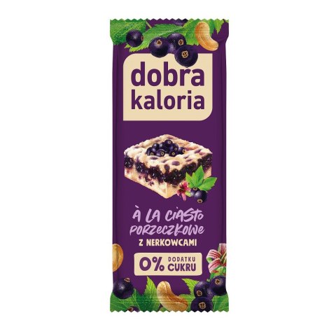 Baton z nerkowców ala ciasto porzeczkowe 35g