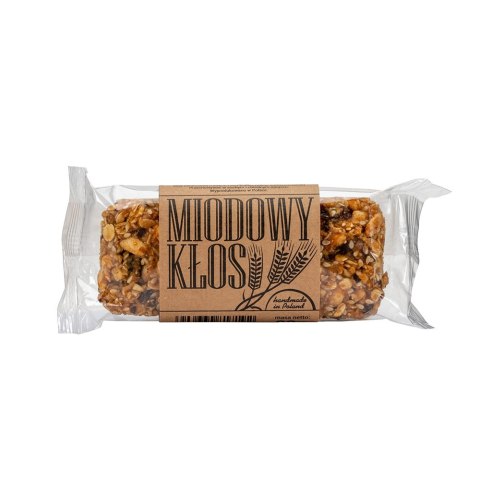 Baton zbożowy z miodem i czekoladą 80 g