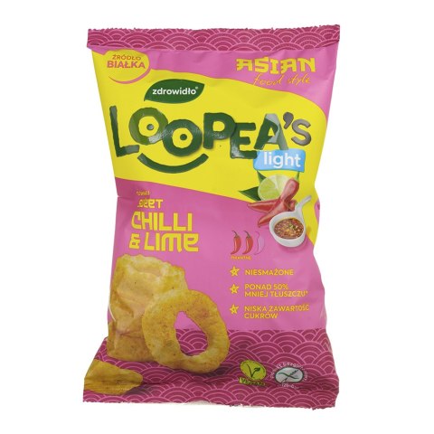 Chrupki z soczewicy o smaku sweet chilli&lime 50 g