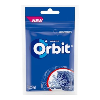 Guma do żucia Orbit Sugarfree Winterfresh torebka 21 drażetek