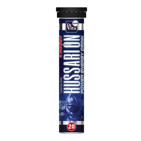 Hussarion Power Energy Drink 20 tabletek musujących