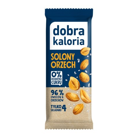 LUZ: Baton solony orzech bez dodatku cukru 35 g