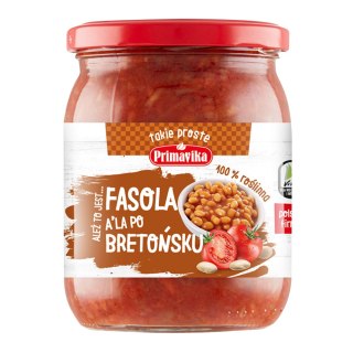 LUZ: Fasolka po bretońsku 480 g
