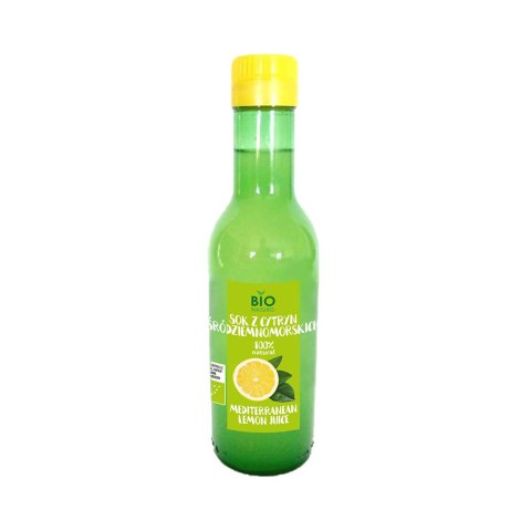 Sok z cytryn śródziemnomorskich 100% BIO 250 ml