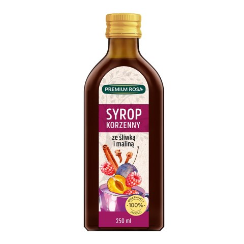 LUZ: Syrop korzenny śliwkowo-malinowy 250 ml