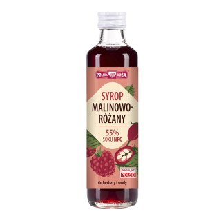 LUZ: Syrop malinowo-różany 250 ml
