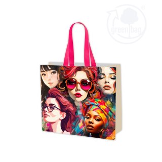 Torba PP wielokrotnego użytku MODELKI 45x40x18