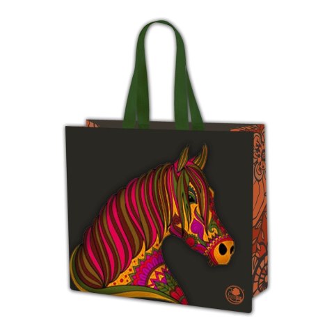 Torba PP wielokrotnego użytku amazoński motyw 45x40x18