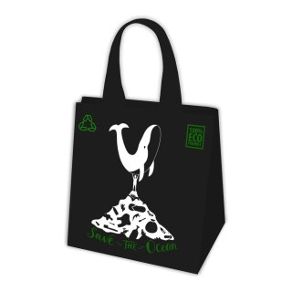 Torba soniczna wielokrotnego użytytku SAVE THE OCEAN 34x36x20