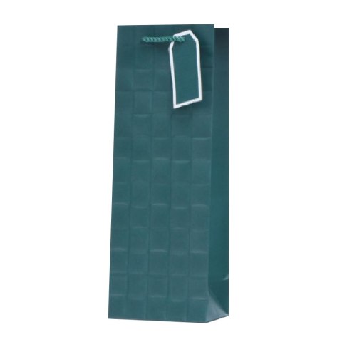 Torebka prezentowa ozdobna papierowa TA-50 na butelki 12x35x8x9