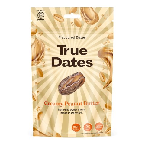 True Dates - daktyle o smaku masła orzechowego bez dodatku cukru 100 g